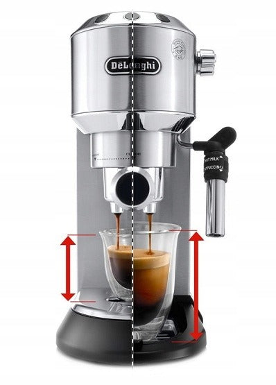 Ciśnieniowy Ekspres kolbowy do kawy spieniacz SLIM DeLonghi EC685.M (N)