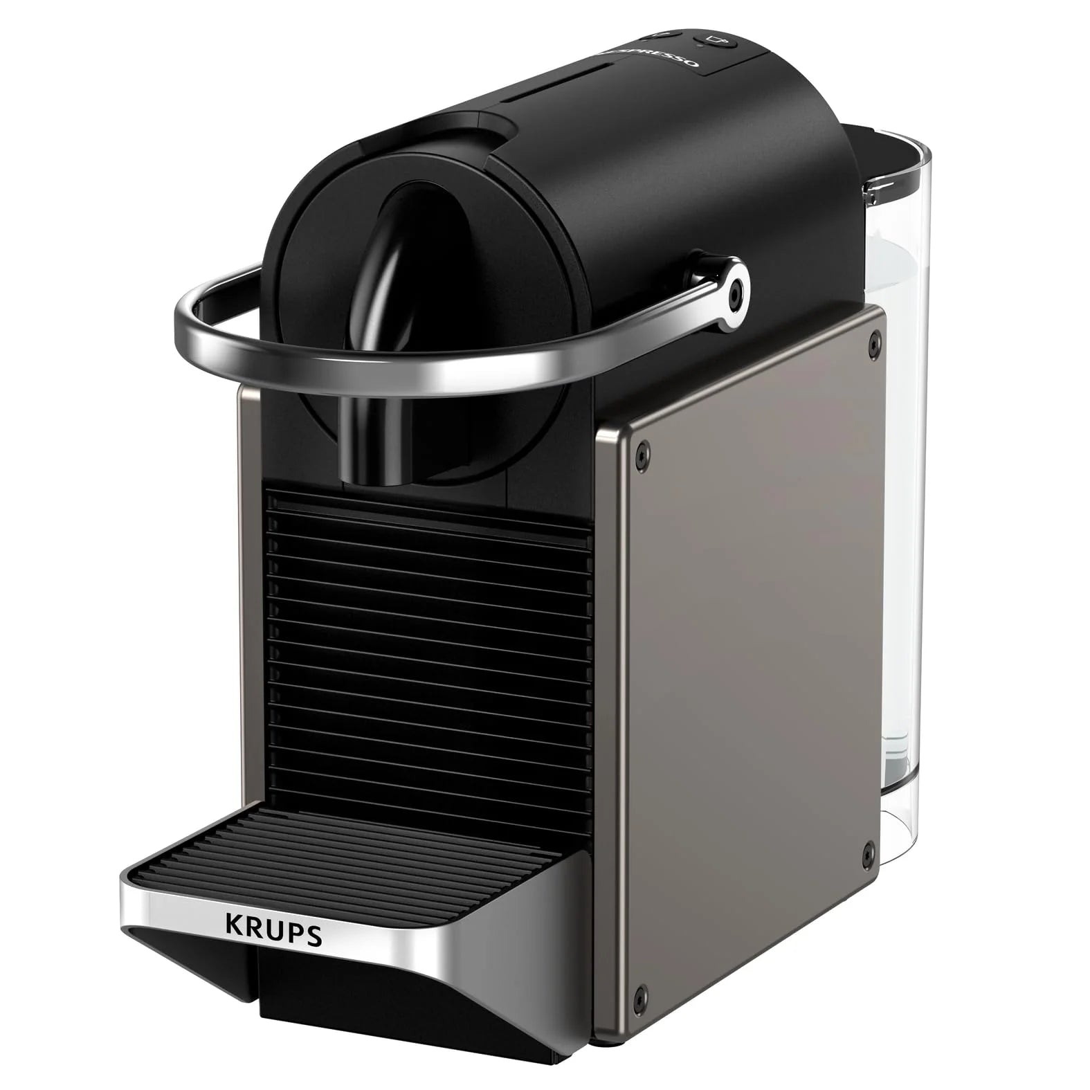 2025 Cafetera de cápsulas Krups Nespresso Pixie Redesign | Espresso y lungo | Estilo industrial | Bajo consumo energético | Apagado automático | Bandeja ajustable | Cápsulas reciclables | Modelo XN306T