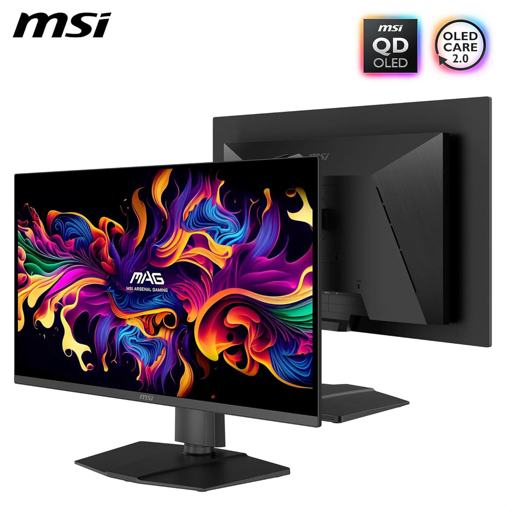 MSI MAG 273QP QD-OLED X24 Gaming Display 26,5" WQHD - Quantum Dot OLED Panel 2560 x 1440, 240Hz / 0,03ms, 99.1% DCI-P3, XXL) E≤2, DisplayHDR True Black 400 - DP 1.4a, HDMI 2.1.1