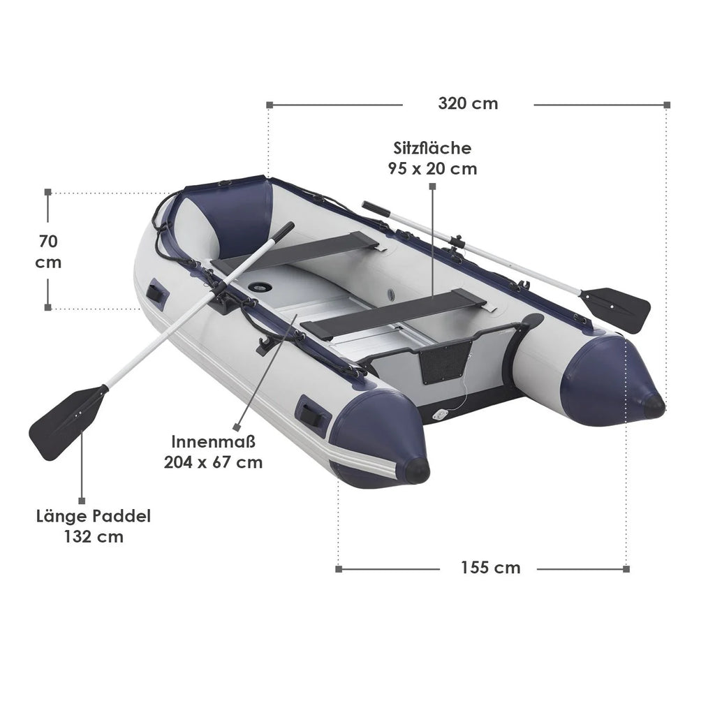 2025 Barco neumático 3,20 m