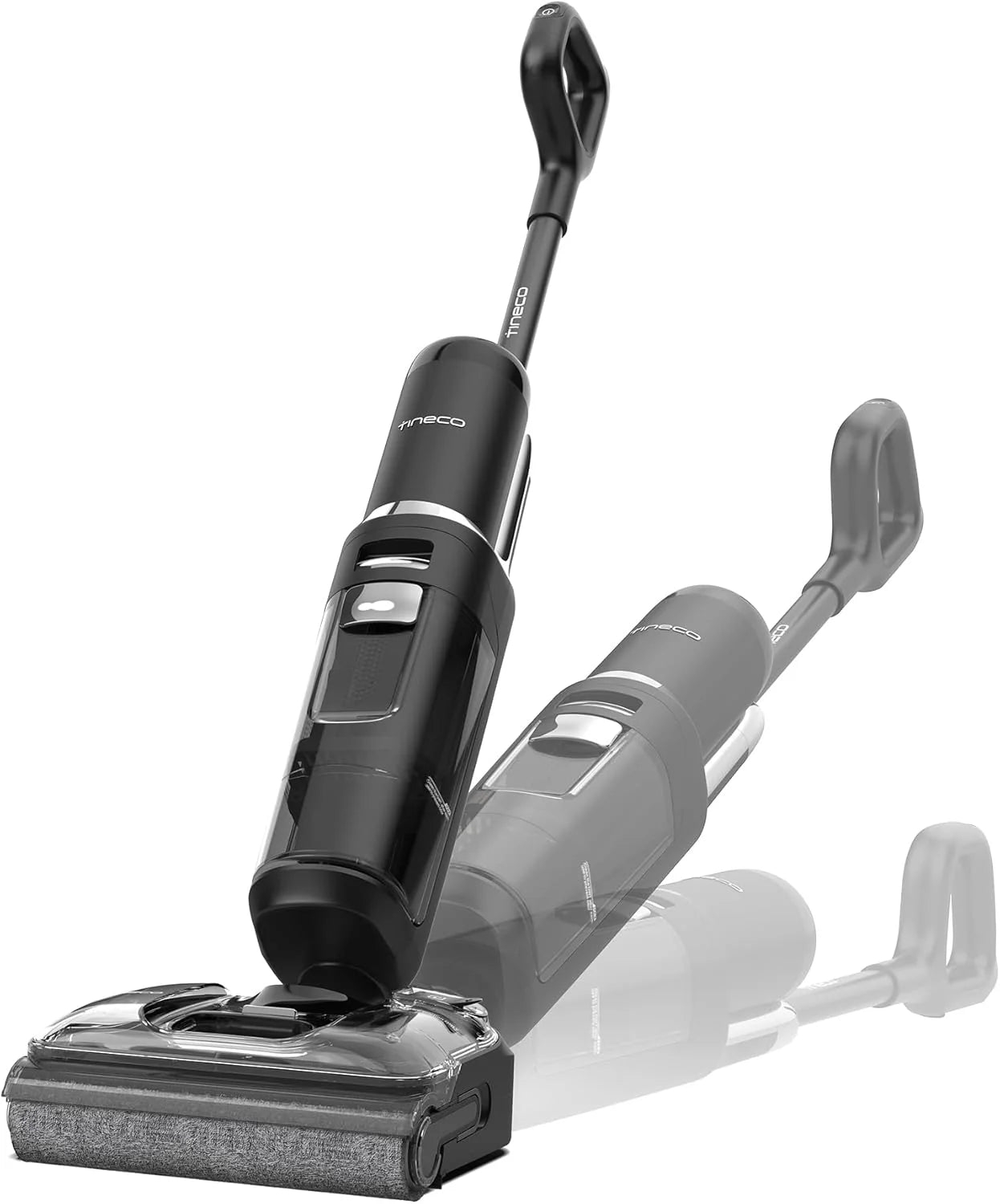 Tineco Floor One S7 Stretch Ultra Cordless Wet and Dry Vacuum Cleaner - 180° Anti-Tangle Design - 50 Minutes Runtime - FlashDry Self-Cleaning at 85°C