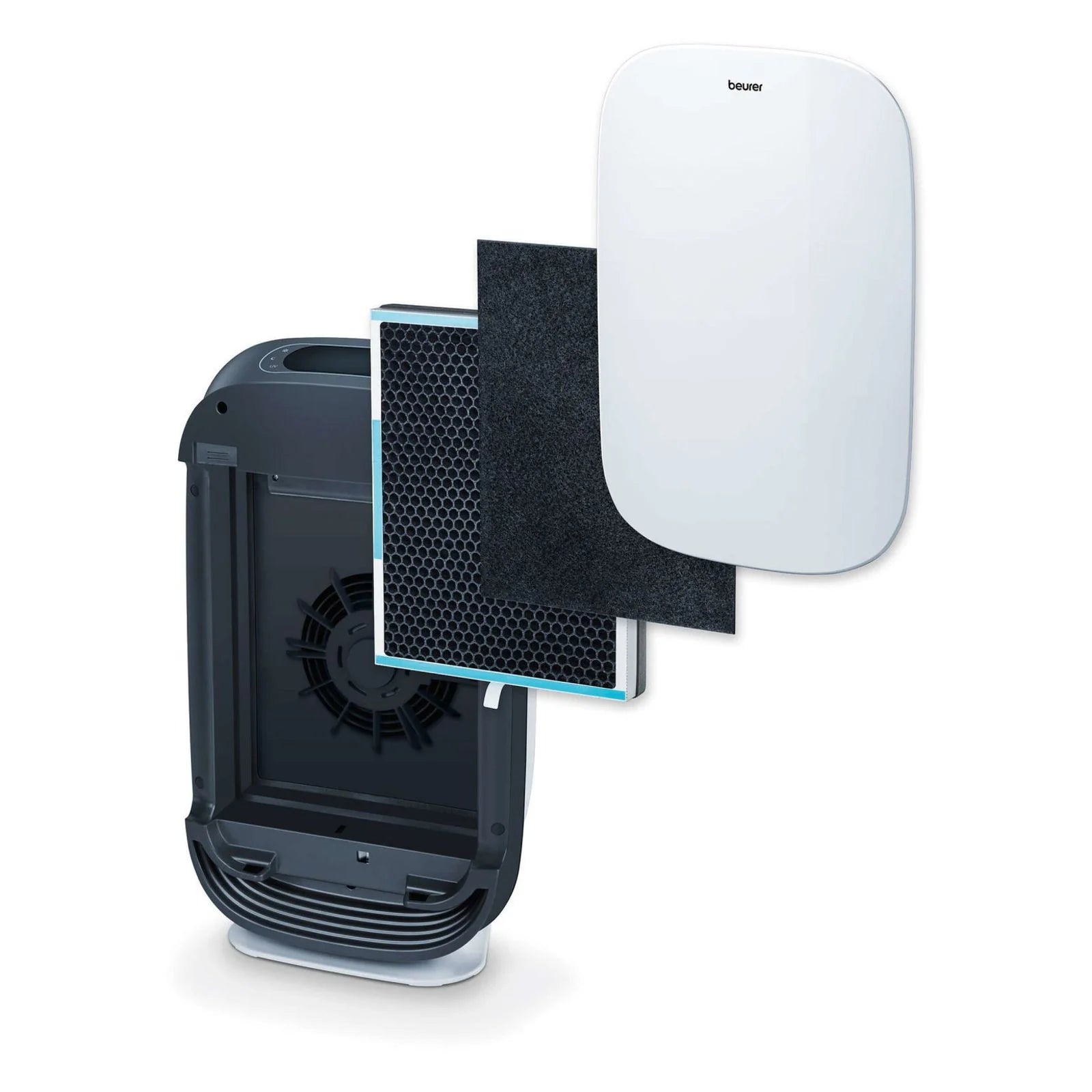 2025 Purificador de aire Beurer LR 500 Wi-Fi con sistema de filtración de triple capa