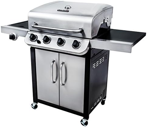 Char-Broil Convective 440 S Gas Barbecue with 4 Burners, Cast Iron Grates, Stainless Steel Burners - Ideal for Outdoor Cooking, Garden and Patio