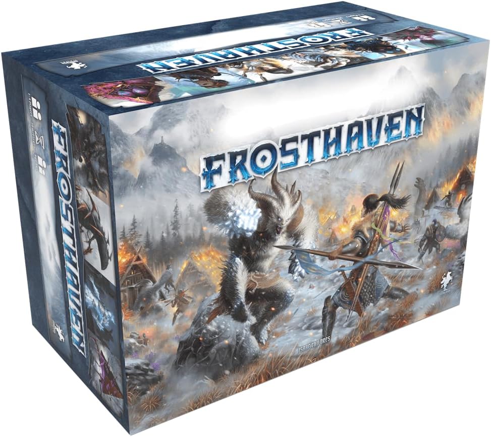 Cephalofair Games Frosthaven, Juego de Mesa cooperativo, de campaña ambientado en un Universo Helado, Desde 14 años, 1-4 Jugadores, 30 Minutos de Juego por Jugador, versión española