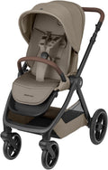 Maxi-Cosi Oxford Cochecito, 0-4 años, 0-22 kg, Plegado compacto, Asiento espacioso, reclinación ergonómica, Suspensión de última generación, 3 reclinaciones, 10 kg Amplia cesta, Twillic Truffle