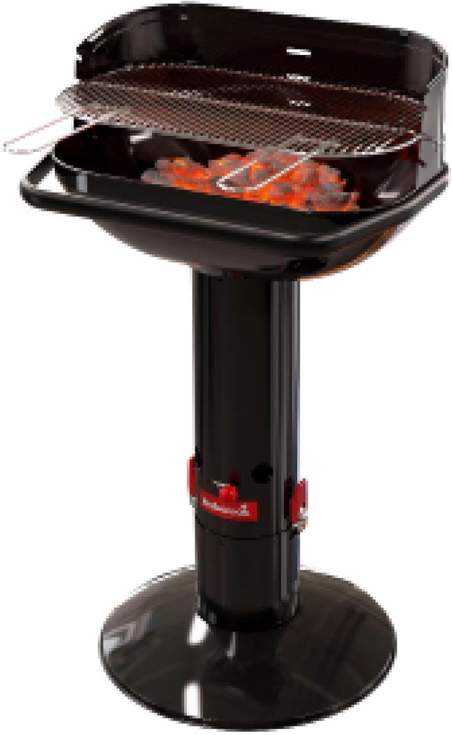 Barbecook Loewy 50 grill węglowy w kolorze metalicznym ze stali nierdzewnej Ø 47,5 cm wys. 99 cm 2234512000 szary