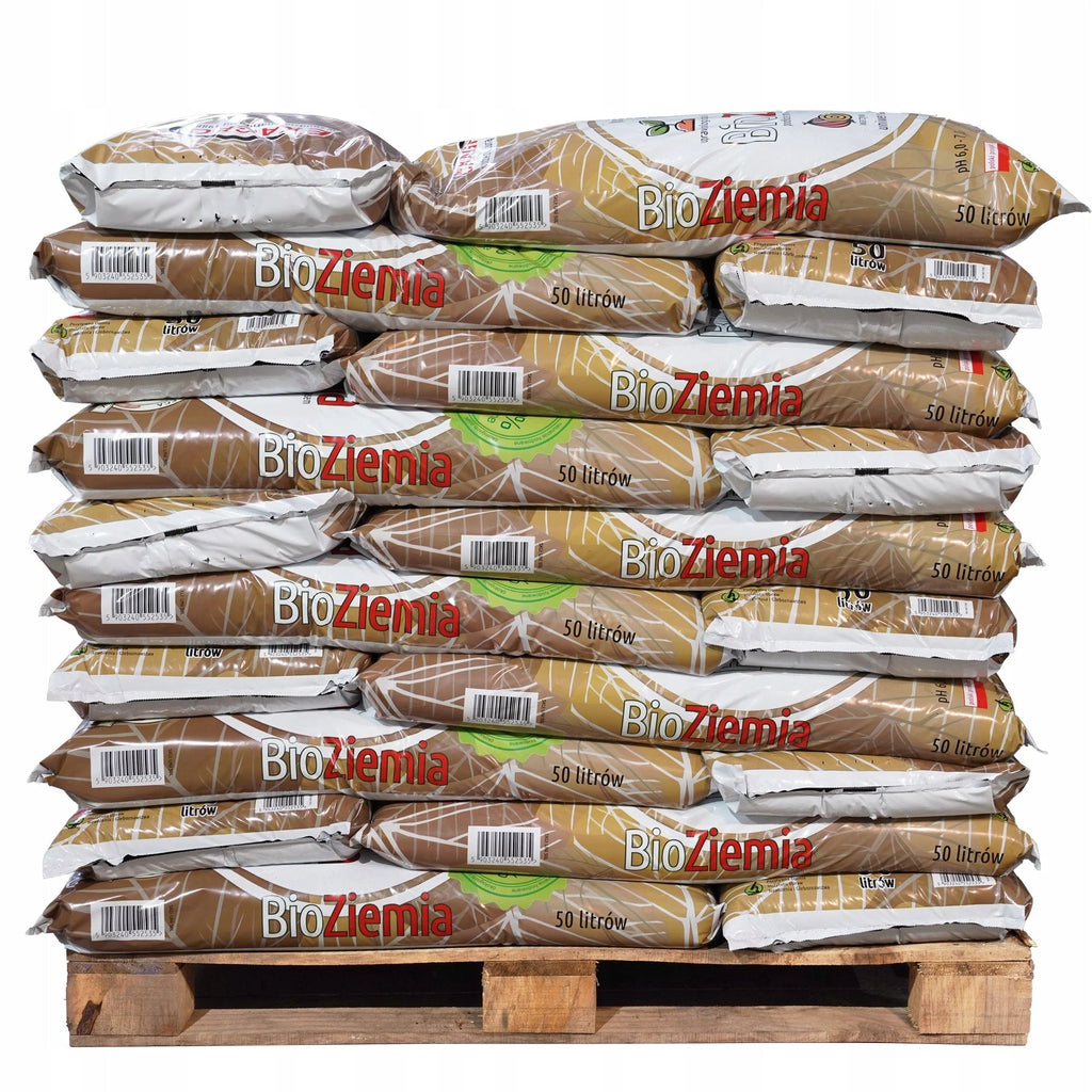 Ziemia Ogrodowa BIO Kompost 1050L do pomidorów warzyw rozsad PALETA