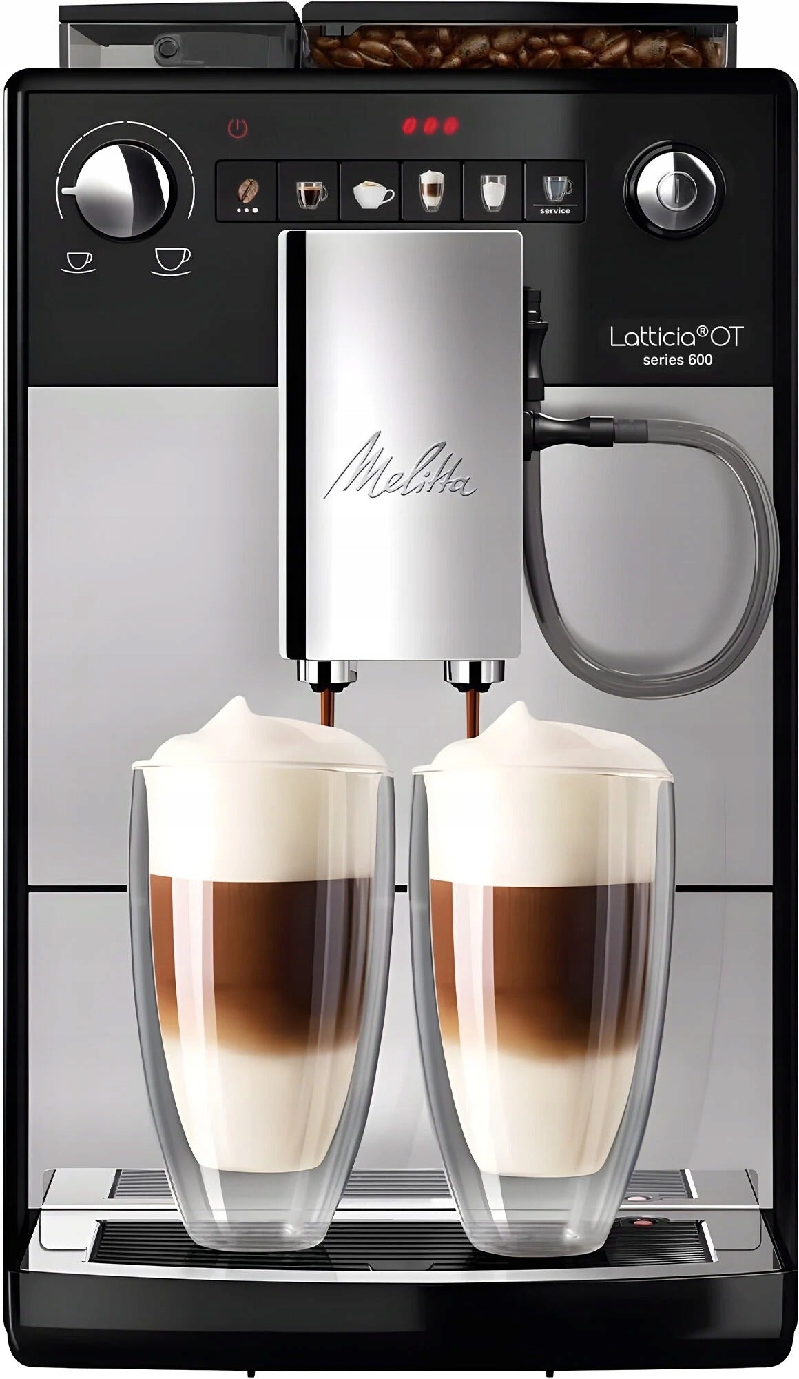Ekspres do kawy ciśnieniowy Melitta Latticia OT F300-101 1400W