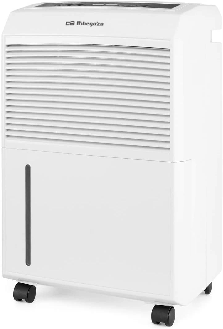 Orbegozo Dh 3000, dehumidifier with dehumidification capacity of 30L/day, R290 refrigerant, 5.8 L tank, 120 m2 application area, anti-freezing system, 495 W, 2 speeds