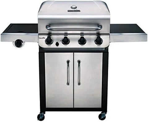 Char-Broil Convective 440 S Gas Barbecue with 4 Burners, Cast Iron Grates, Stainless Steel Burners - Ideal for Outdoor Cooking, Garden and Patio