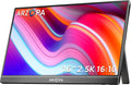 ARZOPA 16" Przenośny Monitor 2.5K | Matryca IPS 123% sRGB 400 Nit | Ekran do Pracy 16:10 do Laptopa, Mac, PC, Telefon | USB-C i HDMI - Z1RC