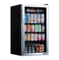 2026 Newair® Refrigerador de Bebidas Independiente de Acero Inoxidable – 126 Latas – 18,9"