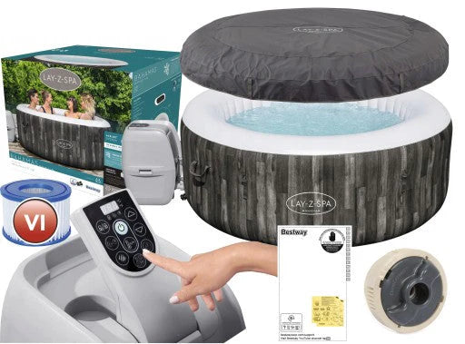 DMUCHANY BASEN SPA BESTWAY LAY-Z-SPA MIAMI 60001 JACUZI HYDROMASAŻ 40C