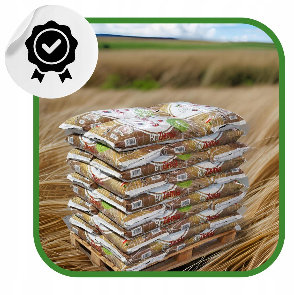 Ziemia Ogrodowa BIO Kompost 1050L do pomidorów warzyw rozsad PALETA