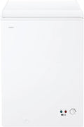 Candy CCHH 100E, Congelador Arcón Horizontal, Ancho 55CM, 97L, Tecnología Estática, 1 Cesto, Control Electrónico Externo, Indicador de Temperatura, Alarma Aumento de Temperatura, 39DB, Blanco