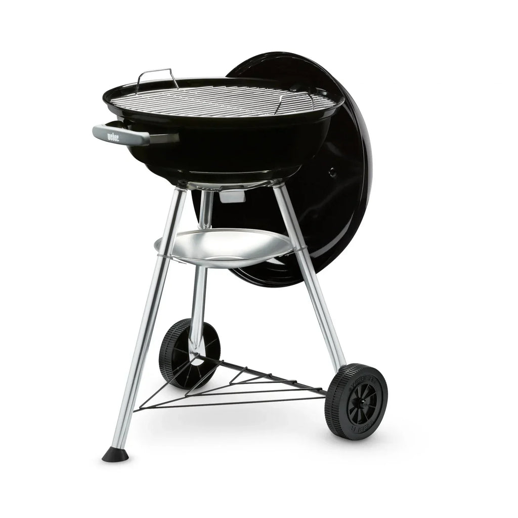 Barbacoa de Carbón Weber Compact Kettle, 47 cm + 3 Kg de briquetas