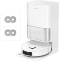 DREAME L10s Ultra Gen 3 Kit Robot Aspirador y Friegasuelos, Succión de 25.000Pa, Cepillo Lateral y Mopa Extensible, AceClean DryBoard y Autolimpieza Automática de Mopa, Secado con Aire Caliente