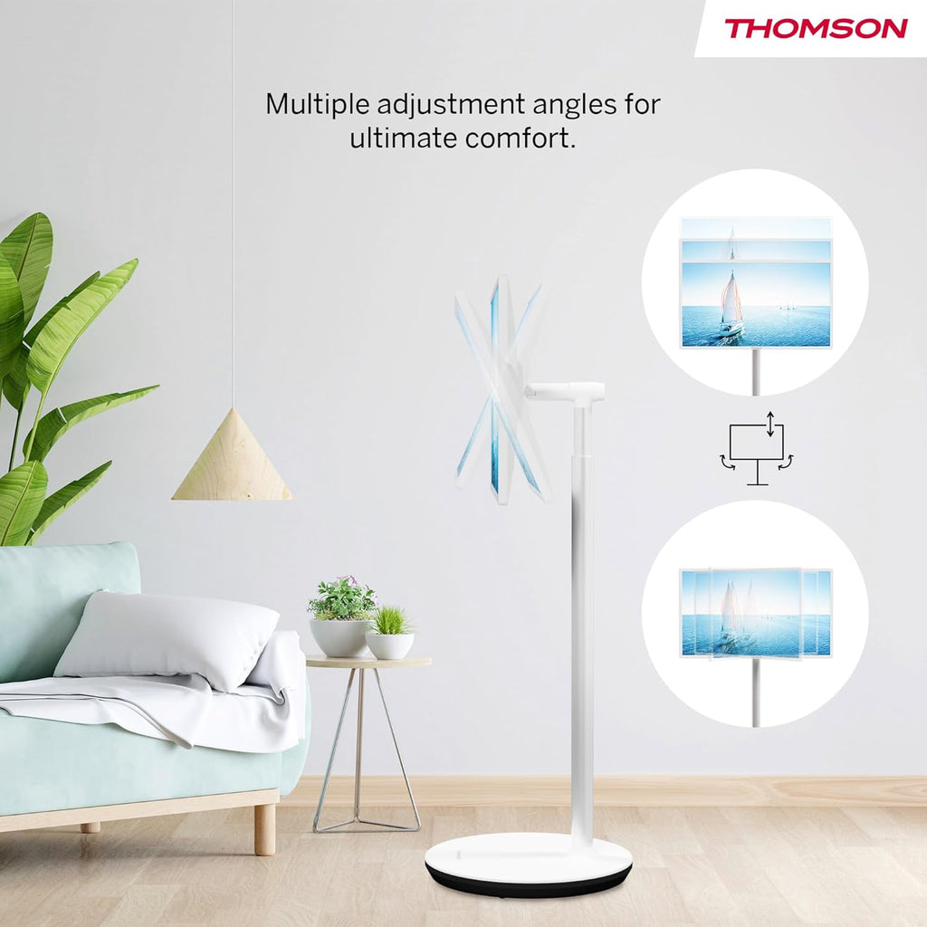 THOMSON 32 Pulgadas (81 cm) Go TV, Televisor Android Portátil – HD Ready (1366x768), Control por Voz, Bluetooth 5.1, Wi-Fi, Función de Punto de Acceso, hasta 4 Horas de Autonomía - 32HA4M44