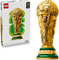 Editions Trofeo Oficial de la Copa Mundial de la FIFA - Trofeo de Juguete - Maqueta 3D con Minifigura Coleccionable - Regalo de Fútbol para Niños y Niñas de 12+ Años y Fans Adultos - 43020
