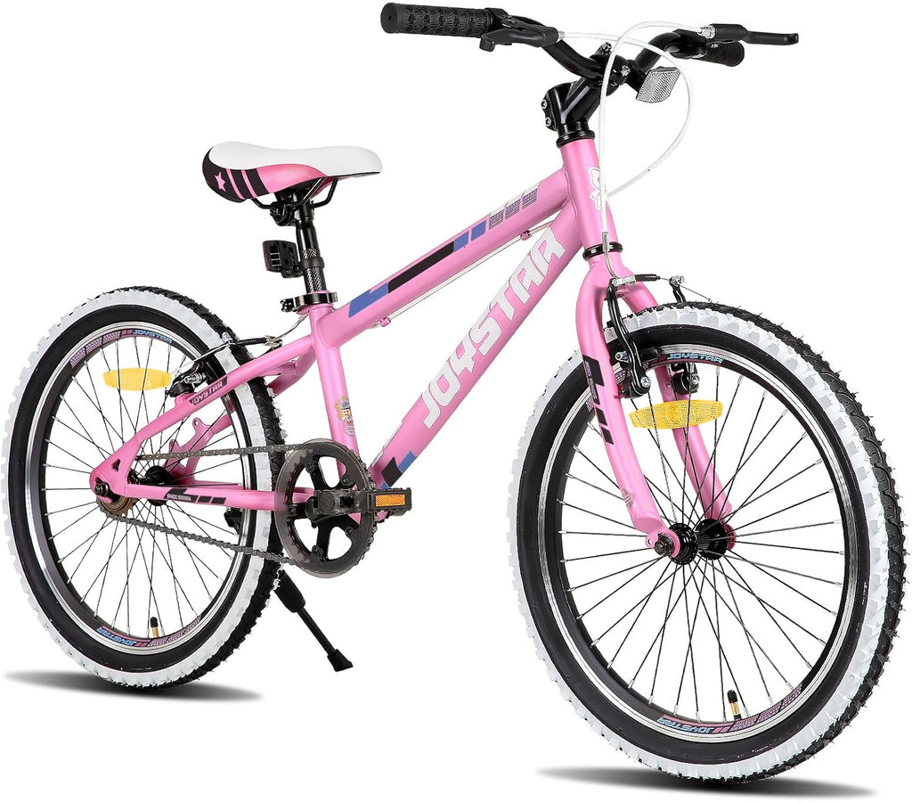 JOYSTAR Lubbock 20 Bicicleta Infantil de 24 Pulgadas para niños y niñas de 7 a 12 años Bicicleta de montaña rígida para niños con Marchas de 1 a 7 velocidades