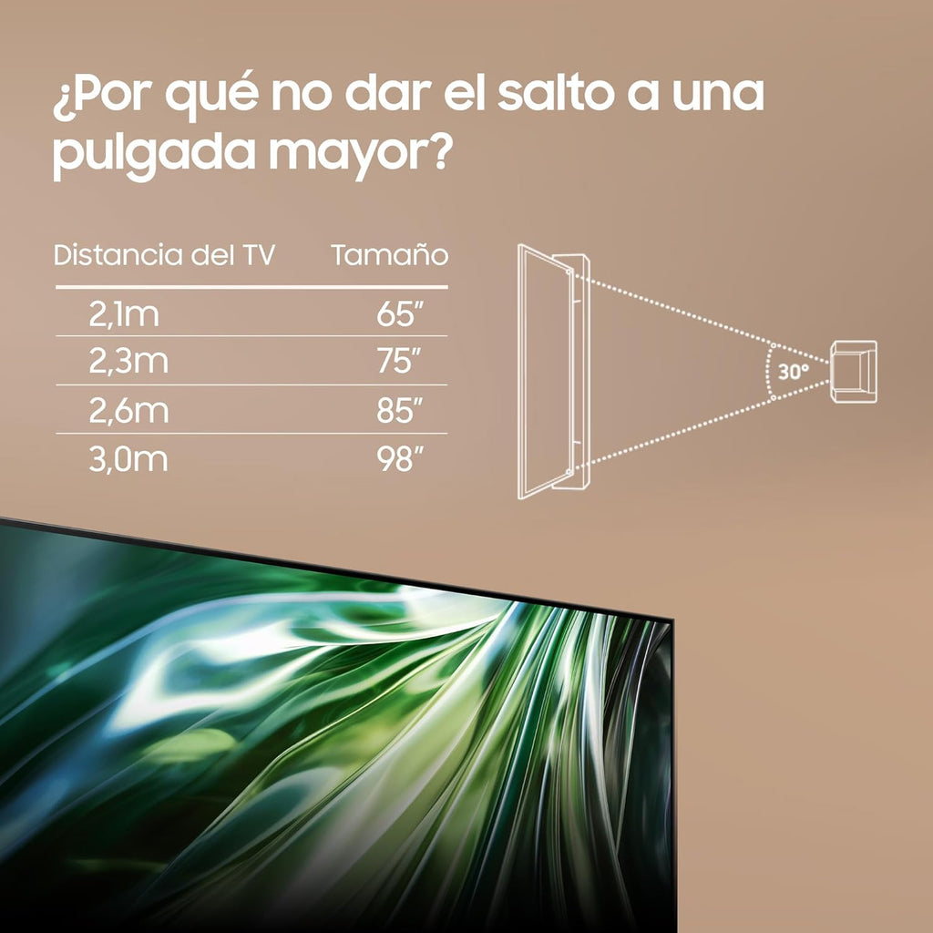 TV 55 Pulgadas Neo QLED QN90D 4K Mini LED con Resolución 4K Mejorada, Procesador NQ4 AI Gen2 con Inteligencia Artificial, Dolby Atmos, Q-Symphony y Motion Xcelerator 144 Hz