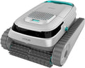 Cecotec Robot Limpiapiscinas para Fondos, Paredes y Línea de Flotación Conga Pooldroid 5000 TotalClean Pearl. Superficies 100m2, Pendiente Máx 90º, Limpieza Ordenada, Autonomía 100min, Capacidad 4L