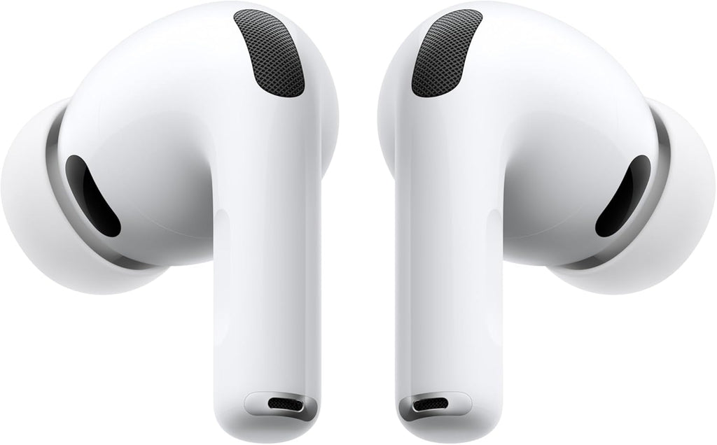 Apple AirPods Pro 3 Bezprzewodowe słuchawki, aktywna redukcja hałasu, pomiary tętna, funkcja aparatu słuchowego, Bluetooth, dźwięk przestrzenny, Hi-Fi, ładowanie przez USB-C