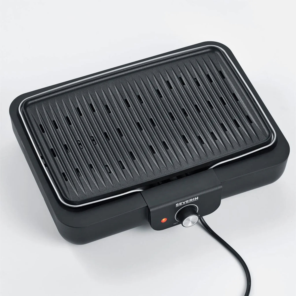 Barbacoa De Mesa Con Placa Para Asar Severin Pg 8556 - 2300 W Negro