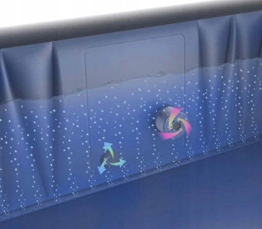 DMUCHANE SPA BASEN Z HYDROMASAŻEM RELAKS PODGRZEWANA WODA MONO ECO WIFI 6os