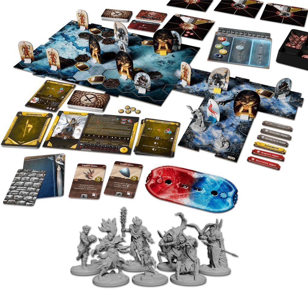 Cephalofair Games Frosthaven, Juego de Mesa cooperativo, de campaña ambientado en un Universo Helado, Desde 14 años, 1-4 Jugadores, 30 Minutos de Juego por Jugador, versión española