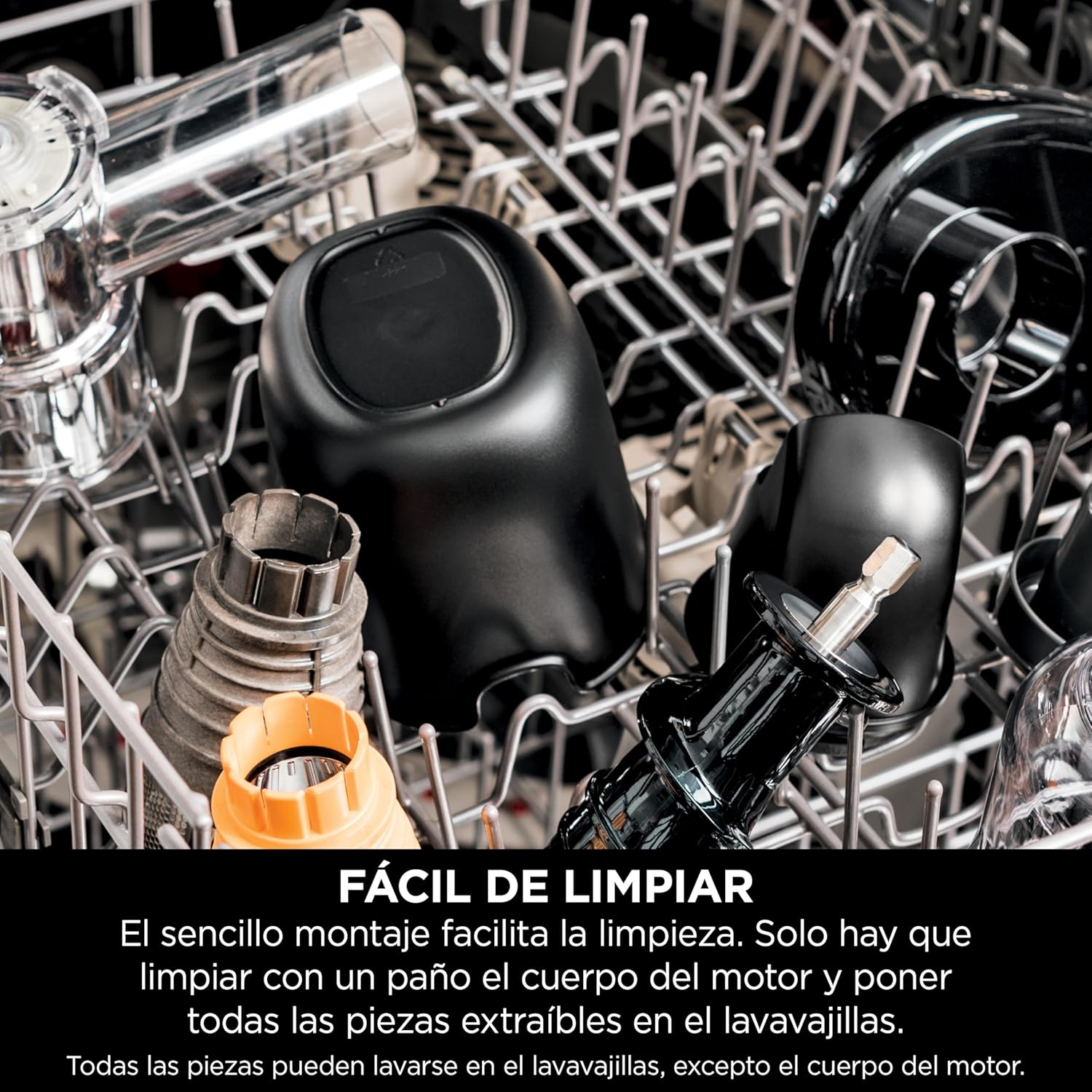 Ninja Licuadora de prensado en frío con jarra de 700 ml y recipiente para pulpa de 1,1 l para zumos y bebidas saludables, compacto, partes desmontables aptas para lavavajillas, gris, JC151EU
