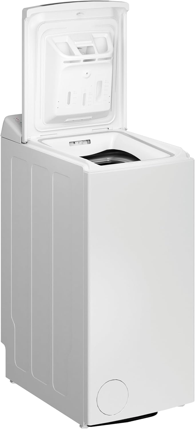 Whirlpool - Lavadora carga superior 6.5 kg TDLR 65230SS EU/N blanco, 1200 rpm, tecnología 6th sense y freshcare, motor universal, eficiencia NEL D