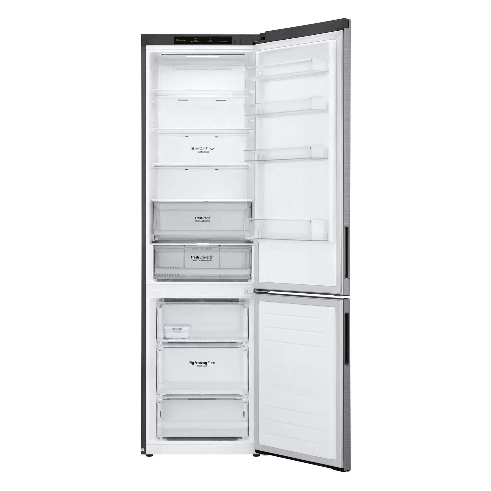2026 LG Frigorífico combinado con congelador GBP62PZNAC Compresor Inverter Lineal