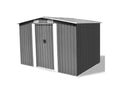 Abrigo de Metal MAISON EXCLUSIVE  Cinzento 257x205x178 cm
